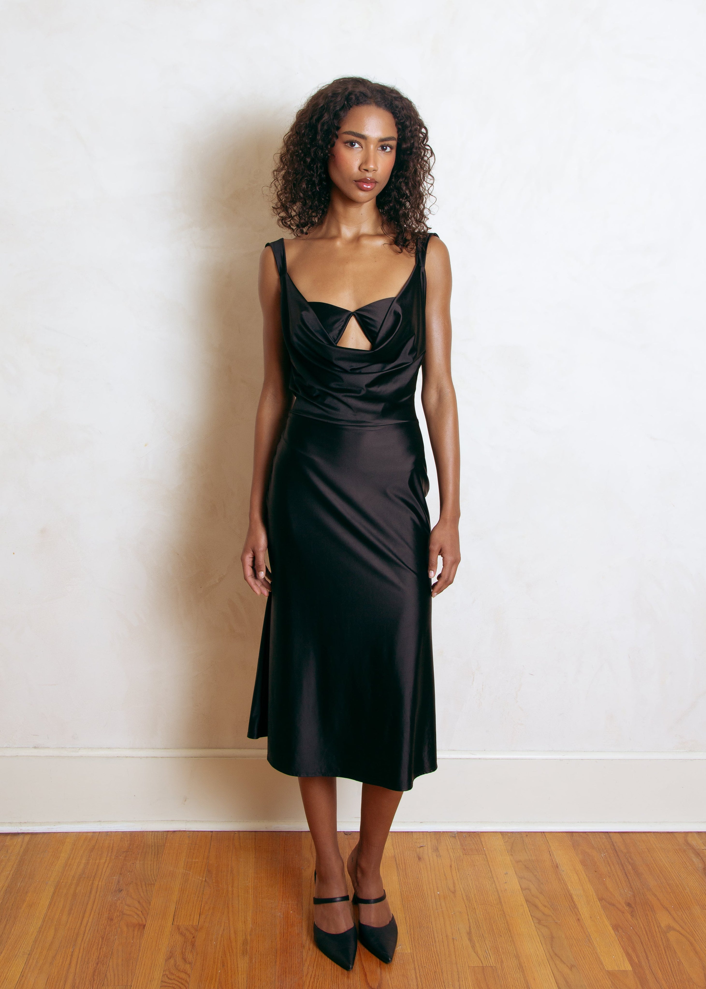 Anna Strapless Tiered Dress